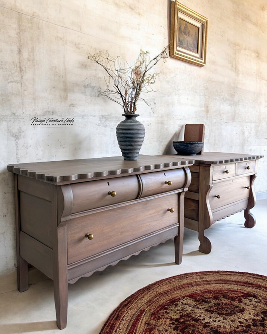 From Forgotten to Fabulous: Rebuilding a Pair of Antique Dressers