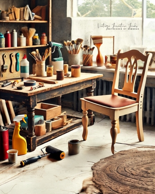 The Art of Furniture Finishing: Part 1 - Essential Tools for Furniture Refinishing: What Every DIYer Needs